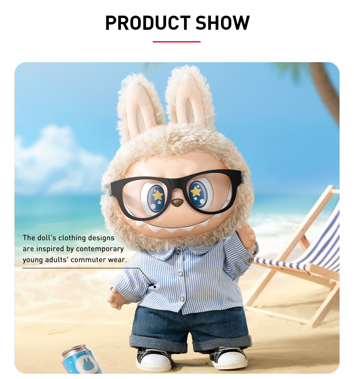 THE MONSTERS - FLIP WITH ME Vinyl Plush Doll - POP MART (Hong Kong
