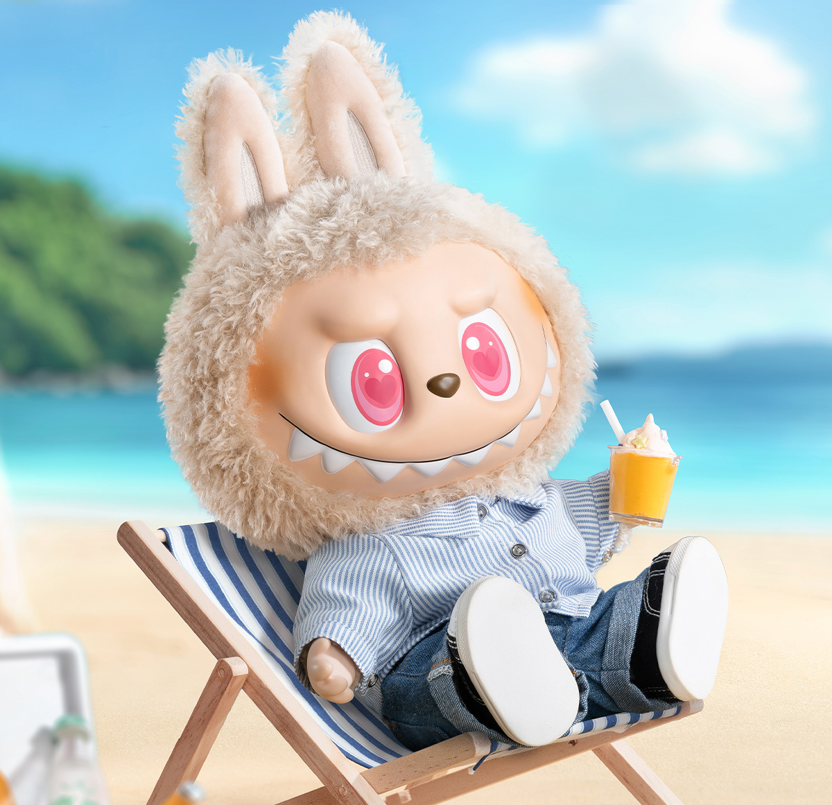 THE MONSTERS - FLIP WITH ME Vinyl Plush Doll - POP MART (Hong Kong