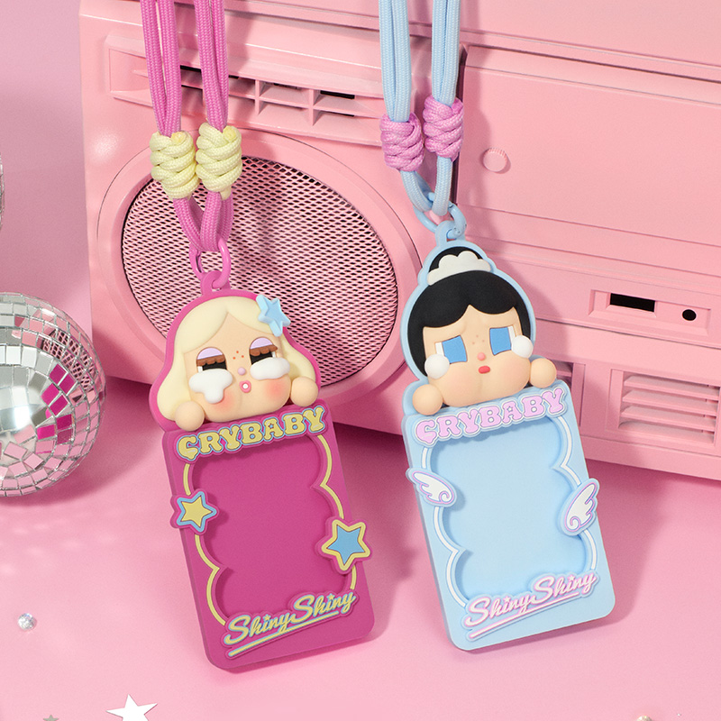 CRYBABY SHINY SHINY カードホルダー POPMART POP NOW:CRYBABY SHINY SHINY SERIES-Card Holder Blind Box