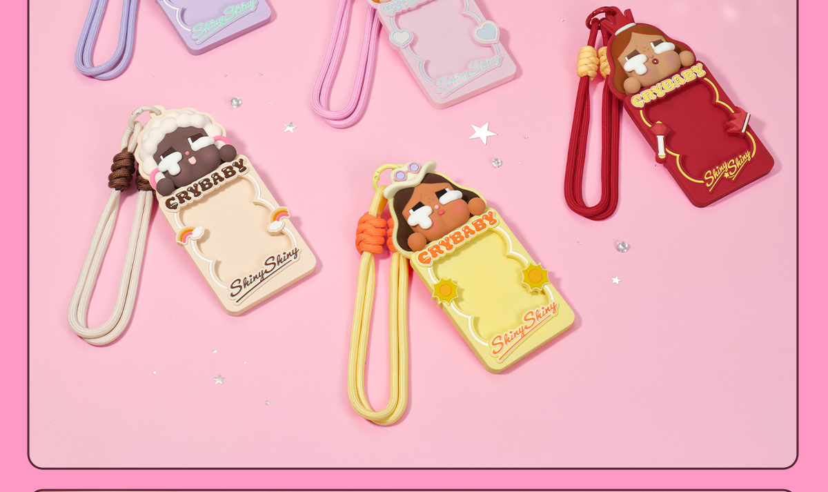 【新品】POPMART Cry Baby Shiny Shiny カードホルダー CRYBABY SHINY SHINY SERIES-Card Holder Blind Box - POP MART