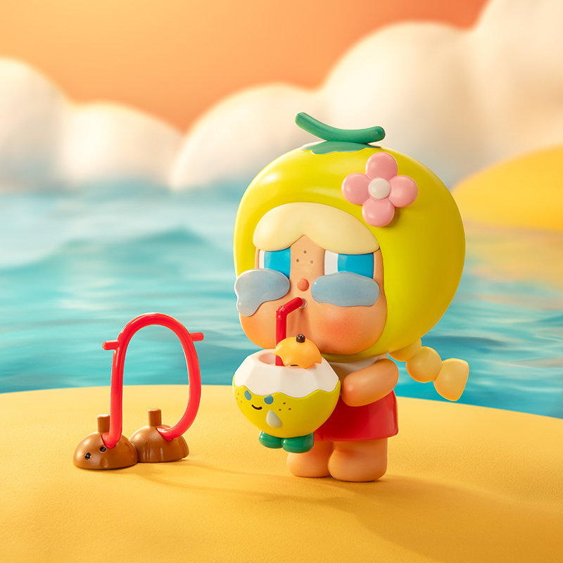 POPMART CrybabyCoconut クライベイビーフィギュア グリーン Crybaby Coconut Figure-Green - POP MART (United States)