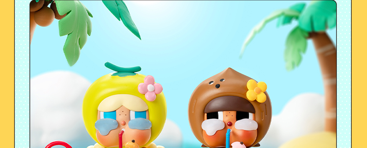【正規品】CRYBABY COCONUT-GREEN フィギュア Popmart_Crybaby_Coconut-