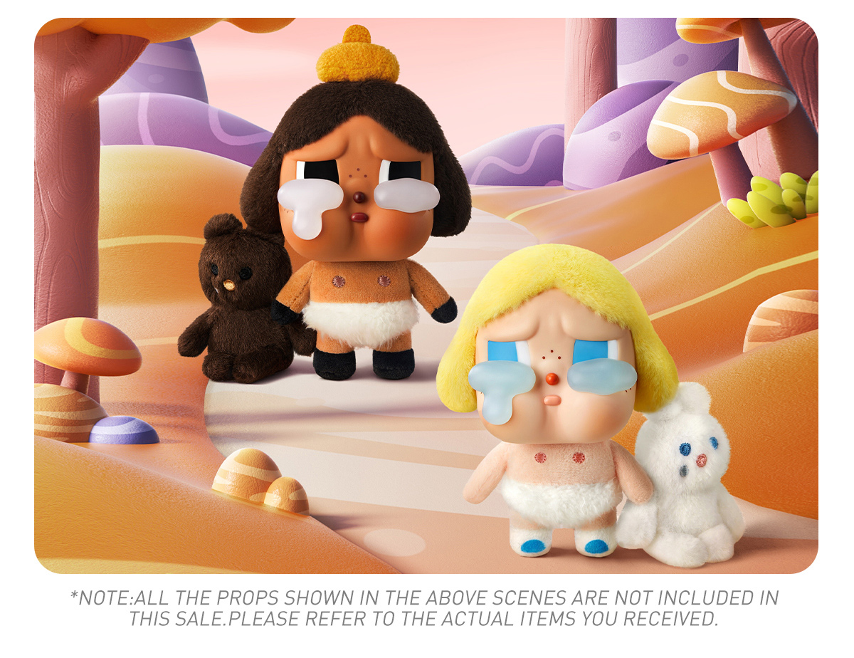CRYBABY Crying Again Series-Vinyl Face Plush Blind Box - POP MART