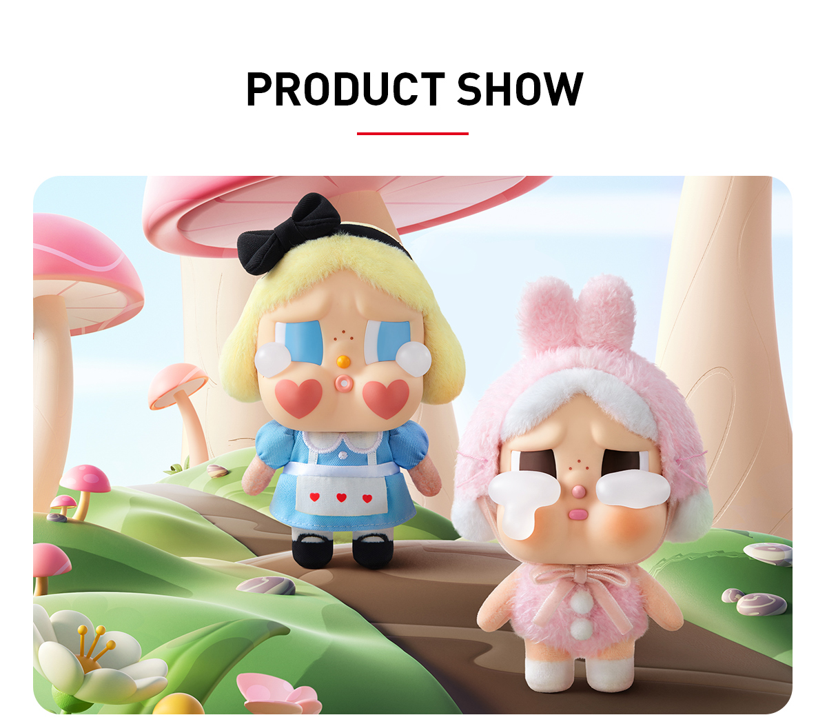 POP MART Cry Baby Crying Again ぬいぐるみ Amazon.co.jp: POP MART CRYBABY Crying Again シリーズ