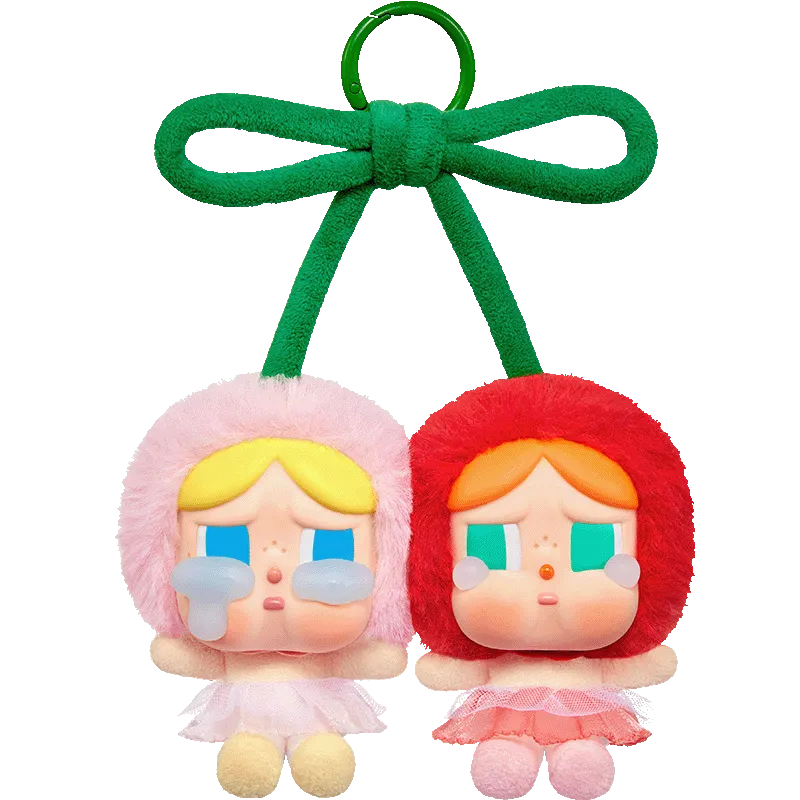 CRYBABY ぬいぐるみペンダント Love You Cherry Much CRYBABY Crying For Love Series-Vinyl Plush Hanging Card