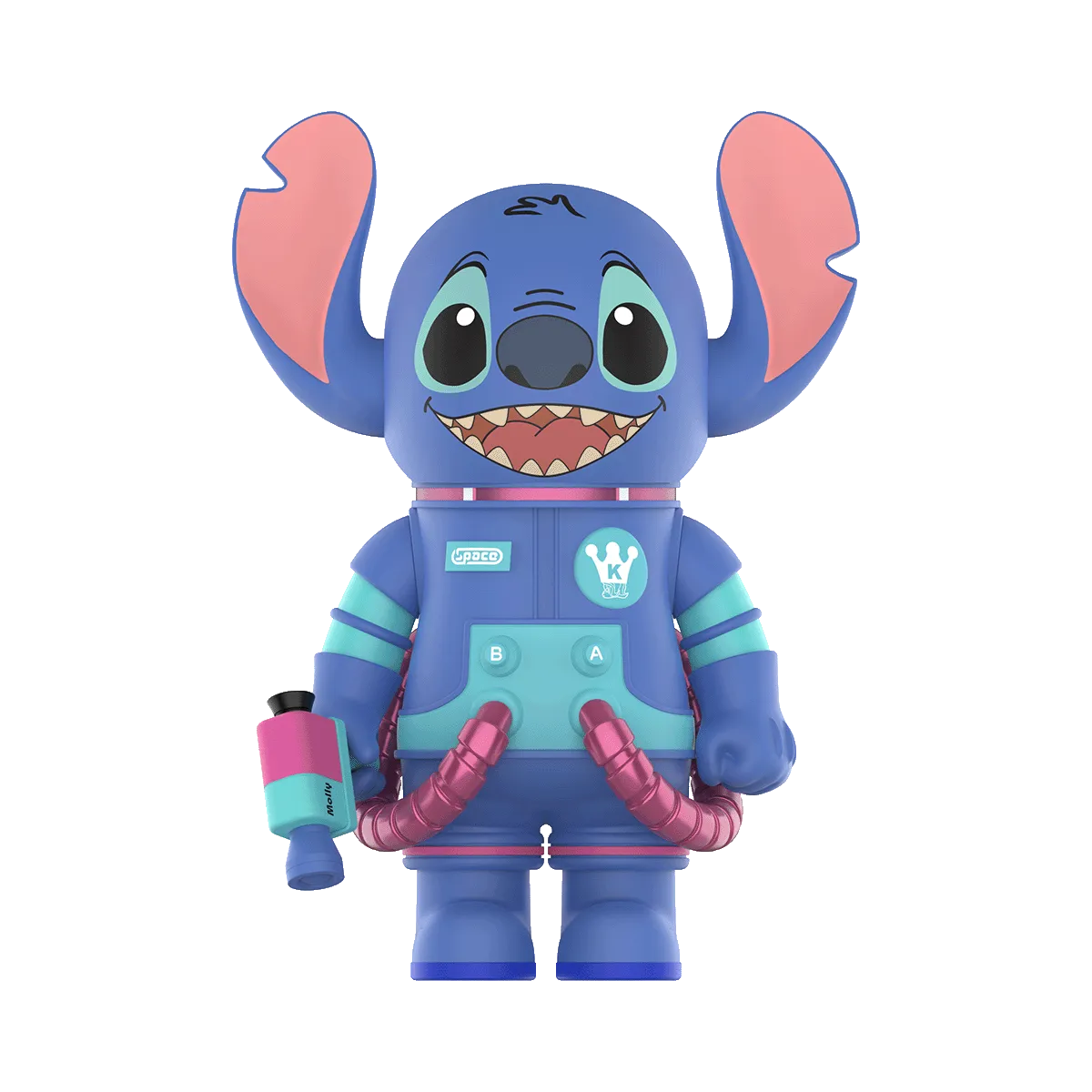 正規品未開封品　Mega 1000% SPACE MOLLY Stitch MEGA コレクション 1000% SPACE MOLLY Stitch - POP MART JAPAN