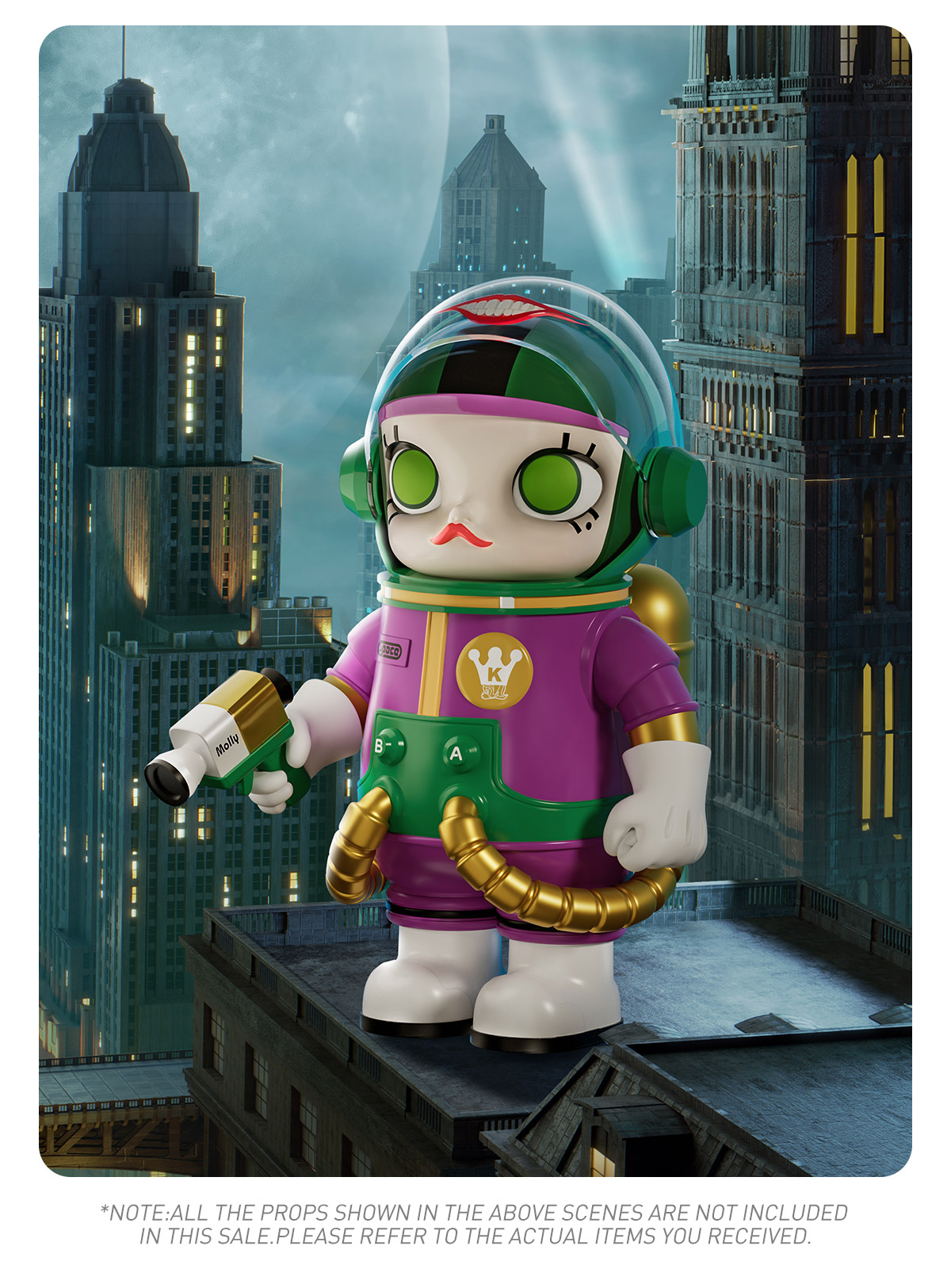 万圣MEGA SPACE MOLLY 400% JOKER - POP MART (Hong Kong, China)