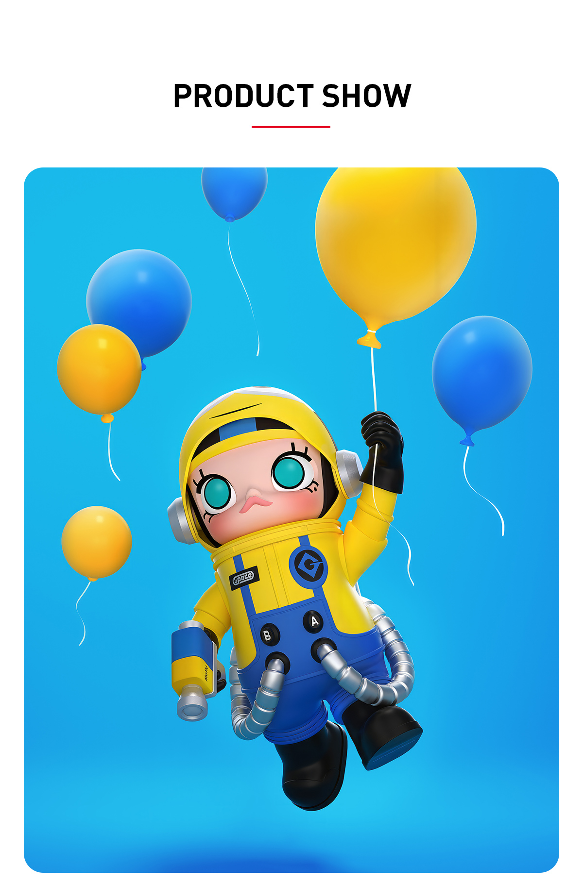 MEGA SPACE MOLLY 400% Minions - POP MART (Hong Kong, China)