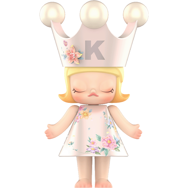 MEGA ROYAL MOLLY 400% Velvet Flowers - POP MART (Hong Kong