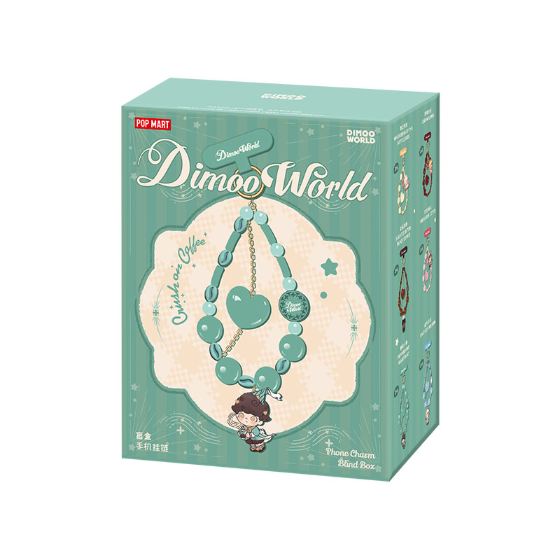 DIMOO Crush on Coffee Series-Phone Charm Blind Box - POP MART