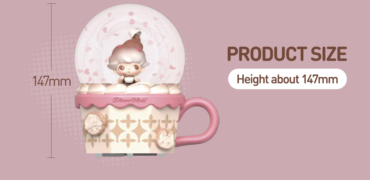 DIMOO-Crush On Coffee Series-Crystal Ball - POP MART (Hong Kong