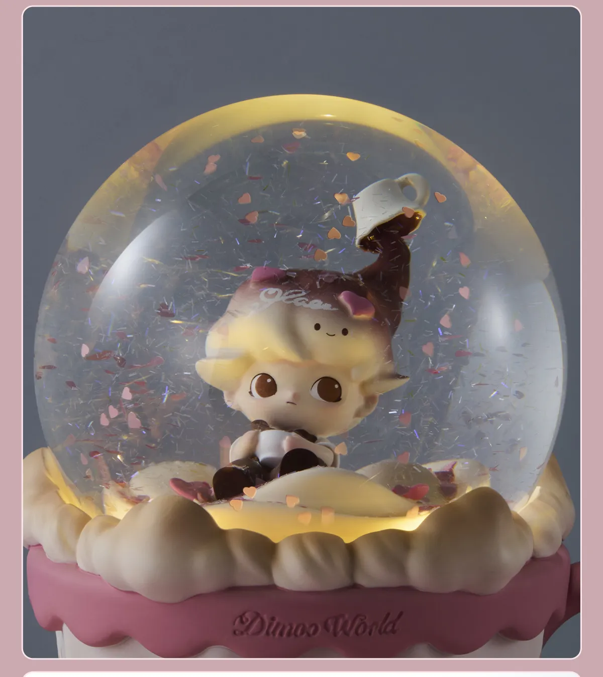 DIMOO-Crush On Coffee Series-Crystal Ball - POP MART (Hong Kong 