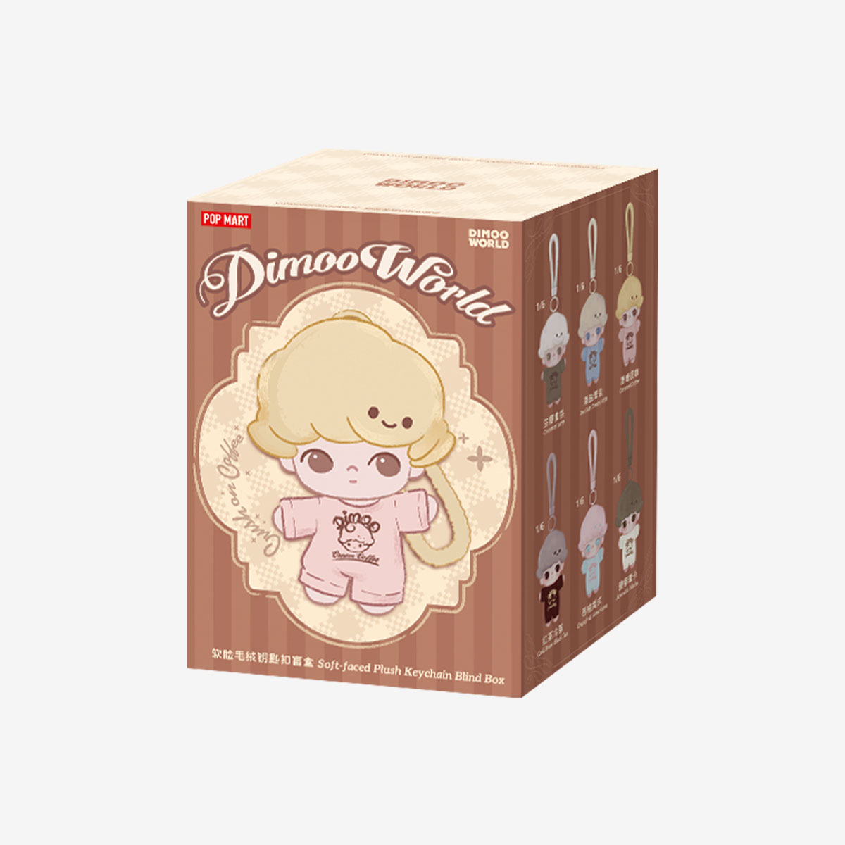 DIMOO Crush on Coffee フォンチャーム 6種類 DIMOO Crush on Coffee フォン チャーム アソートボックス