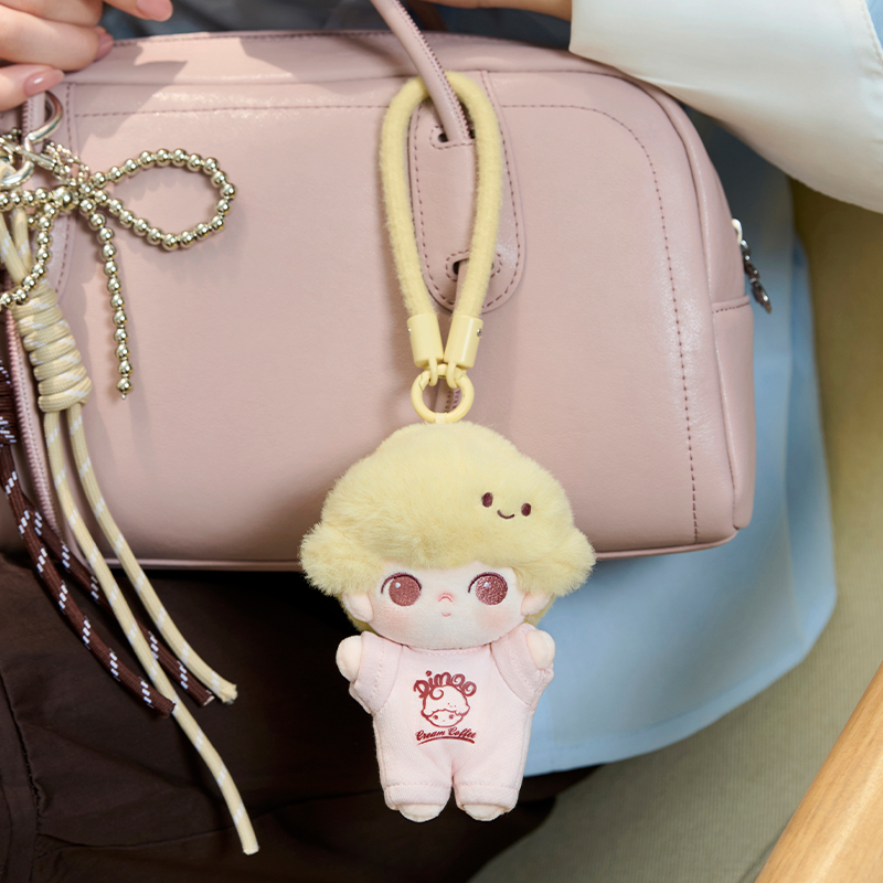 DIMOO Crush on Coffee Series-Soft-faced Plush Keychain Blind