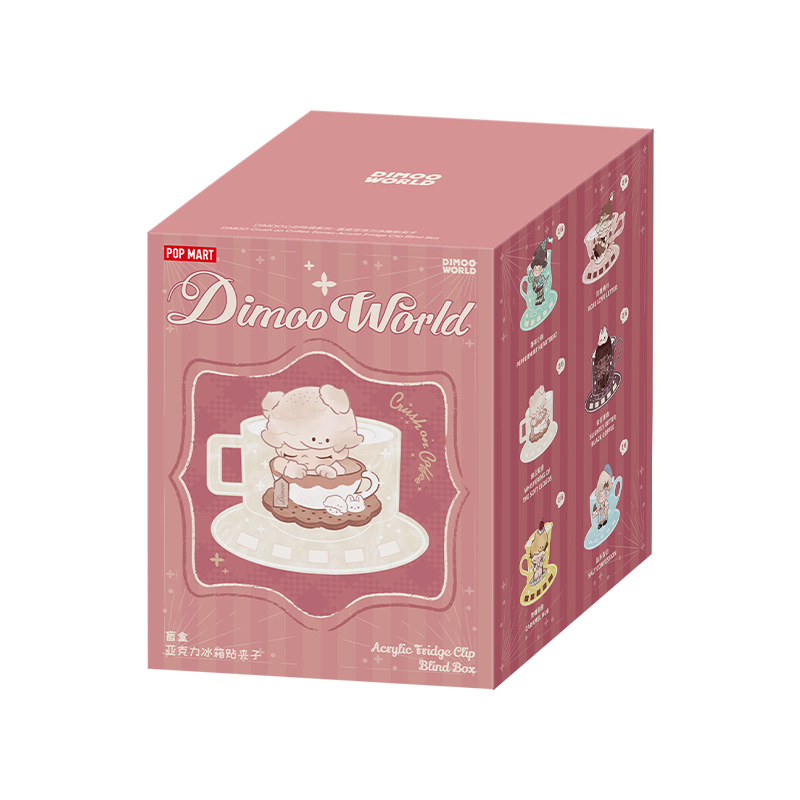 DIMOO Crush On Coffee Series-Acrylic Fridge Magnet Clip Blind Box