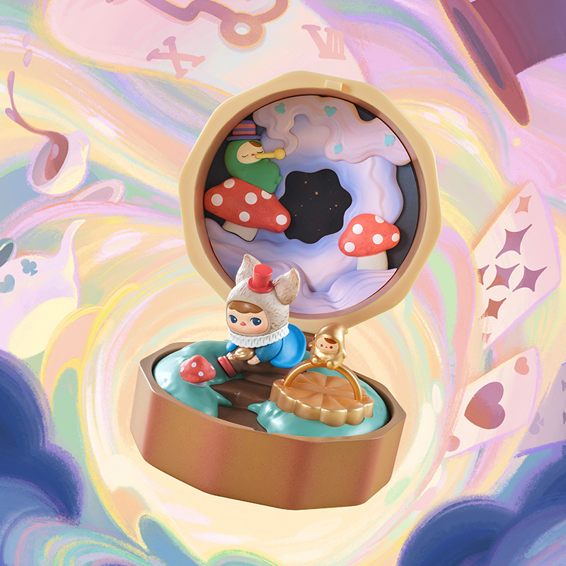 Romantic Ring Boxシリーズ4シー​​ンセット Romantic Ring Box Series 4 Scene Sets - POP MART (United States)