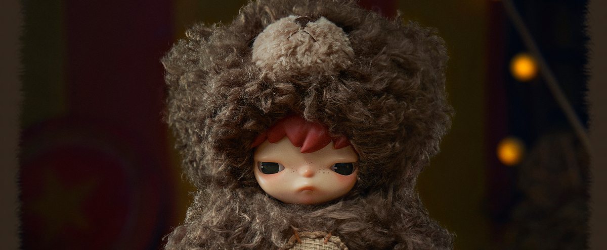 Hirono Bear Vinyl Plush Doll ぬいぐるみ 38cm Hirono Bear Vinyl Plush Doll - POP MART (New Zealand)