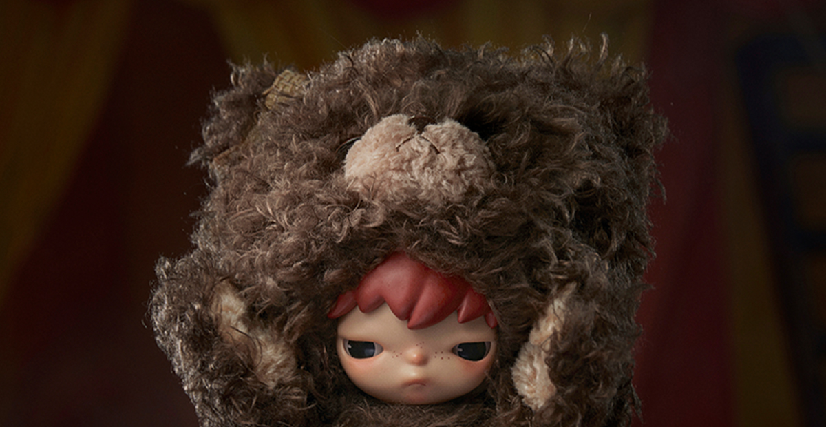 Hirono Bear Vinyl Plush Doll - POP MART (Hong Kong, China)