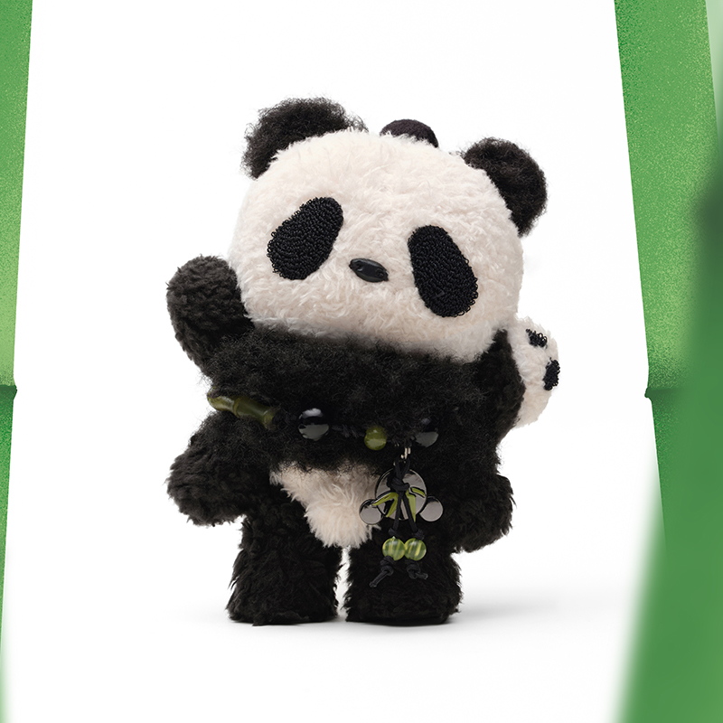 SKULLPANDA Lazy Panda Plush Doll Pendant - POP MART (Hong