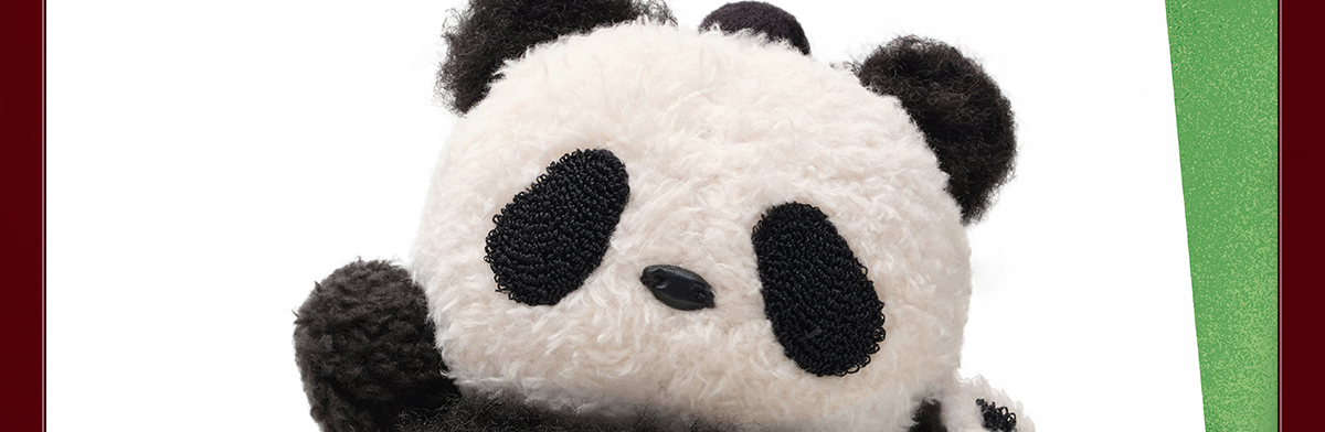 SKULLPANDA Lazy Panda Plush Doll Pendant - POP MART (Hong