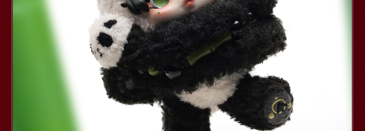 [未開封] SKULLPANDA Lazy Panda 正規品 POPMART SKULLPANDA Lazy Panda Plush Doll Pendant - POP MART (United