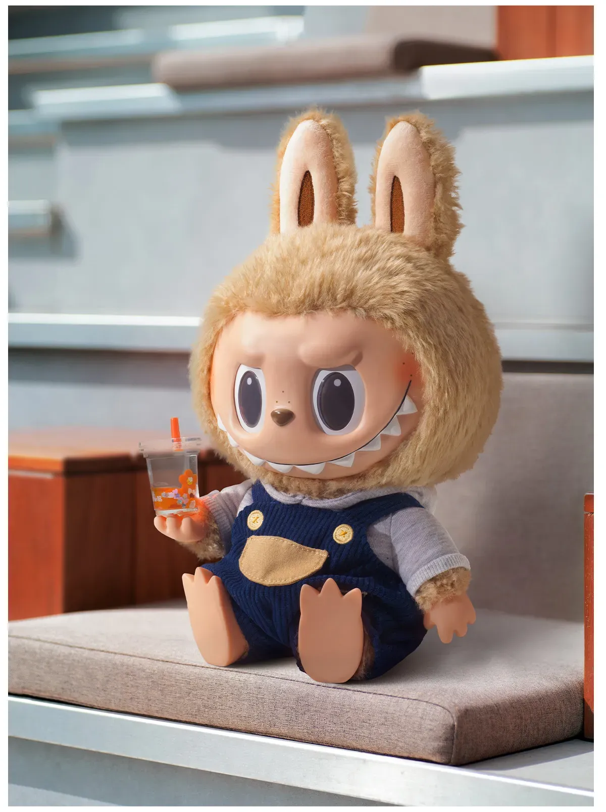 LABUBU Time to Chill-Vinyl Plush Doll - POP MART (Hong Kong