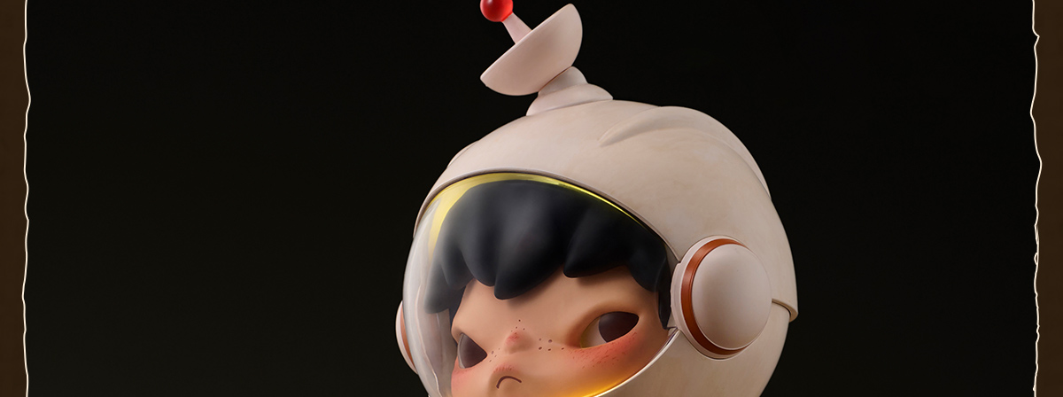 Hirono Search for Aliens Figurine - POP MART (Hong Kong, China)