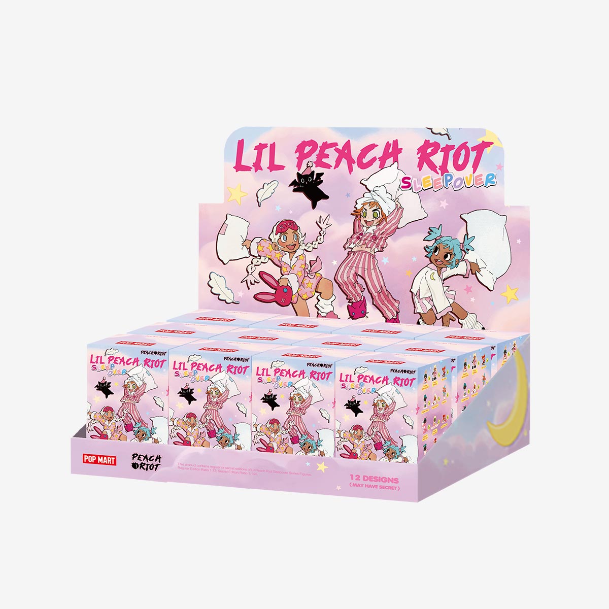 Lil Peach Riot Sleepover Series Figures - POP MART (Hong Kong, China)