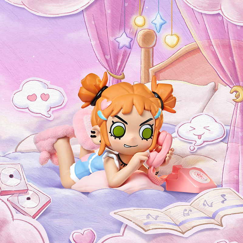 その他 Poppy Dream Lil Peach Riot Sleepover Lil Peach Riot Sleepover Series Figures - POP MART (United