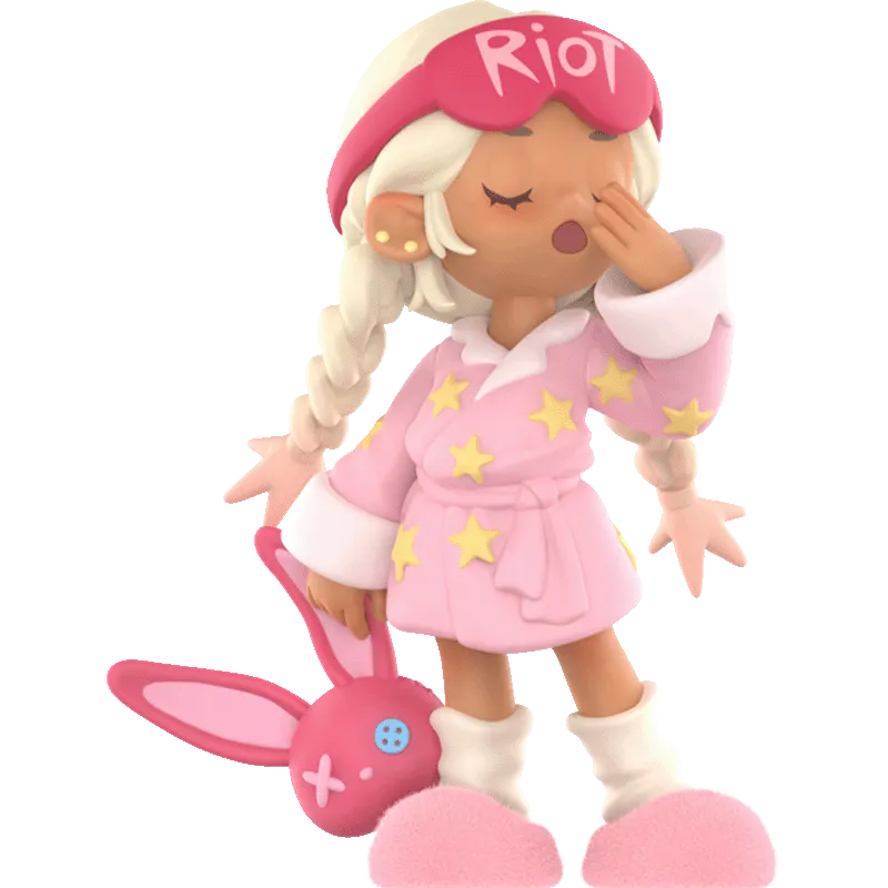 Lil Peach Riot Sleepover Series Figures - POP MART (Hong Kong, China)