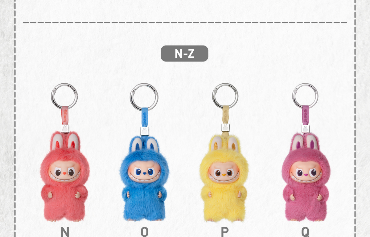 THE MONSTER Pin for Love Series- Vinyl Plush Pendant blind