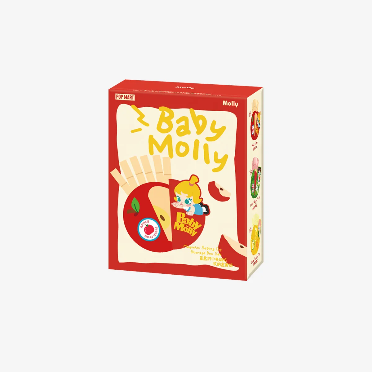 Baby Molly Fruity Aroma Series-Magnetic Sealing Clip Storage Box