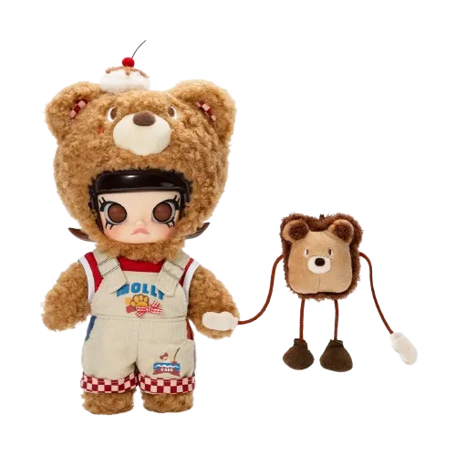 美品　POP MART MOLLY Bear Bread アクションフィギュア 楽天市場】MOLLY Bear Bread 1/8 アクションフィギュア : POP