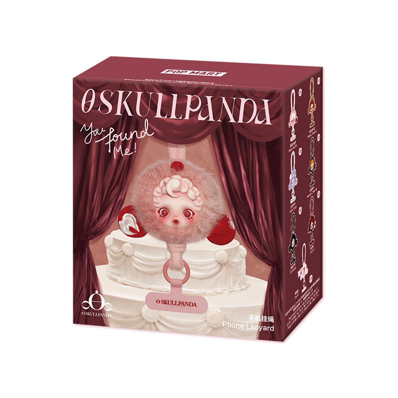 SKULLPANDA You Found Me！Series Phone Lanyard - POP MART (Hong