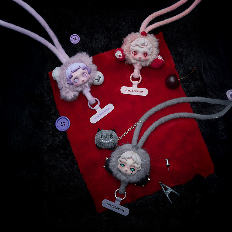 SKULLPANDA You Found Me！Series Phone Lanyard - POP MART (Hong