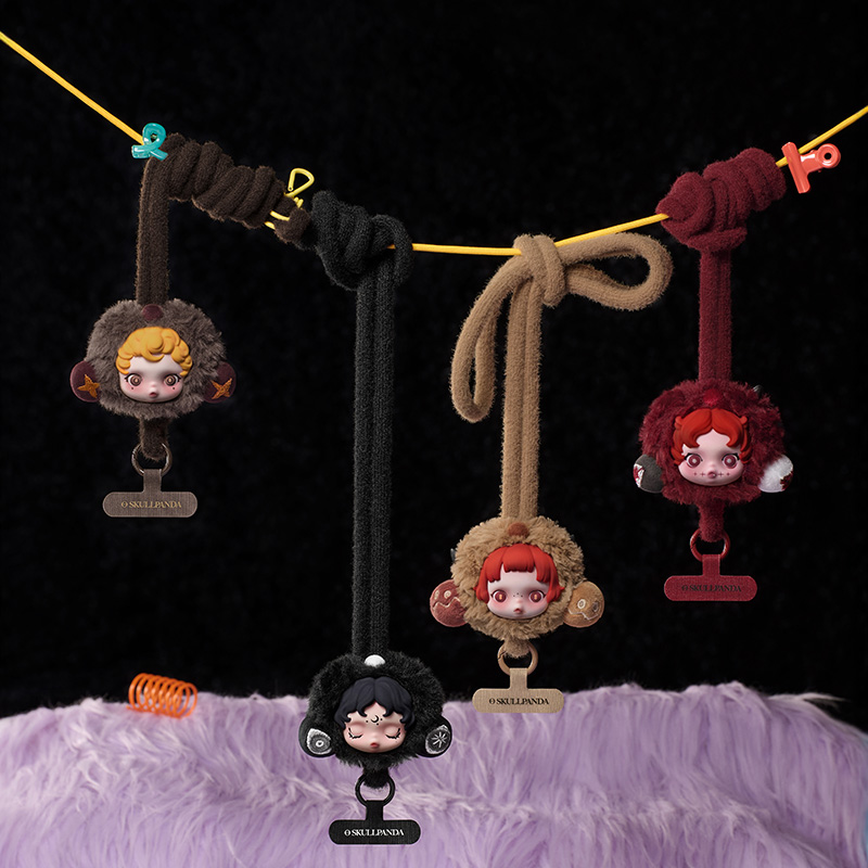 SKULLPANDA You Found Me！Series Phone Lanyard - POP MART (Hong