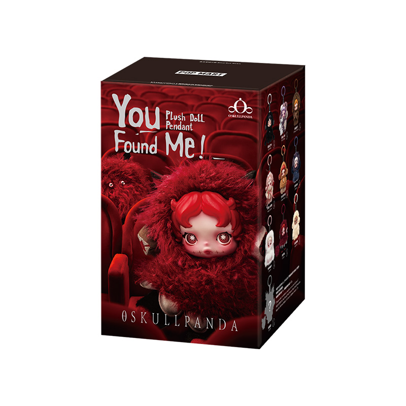 POPMART SKULLPANDA You Found Me! ぬいぐるみ SKULLPANDA You Found Me! Series Plush Doll Pendant - POP