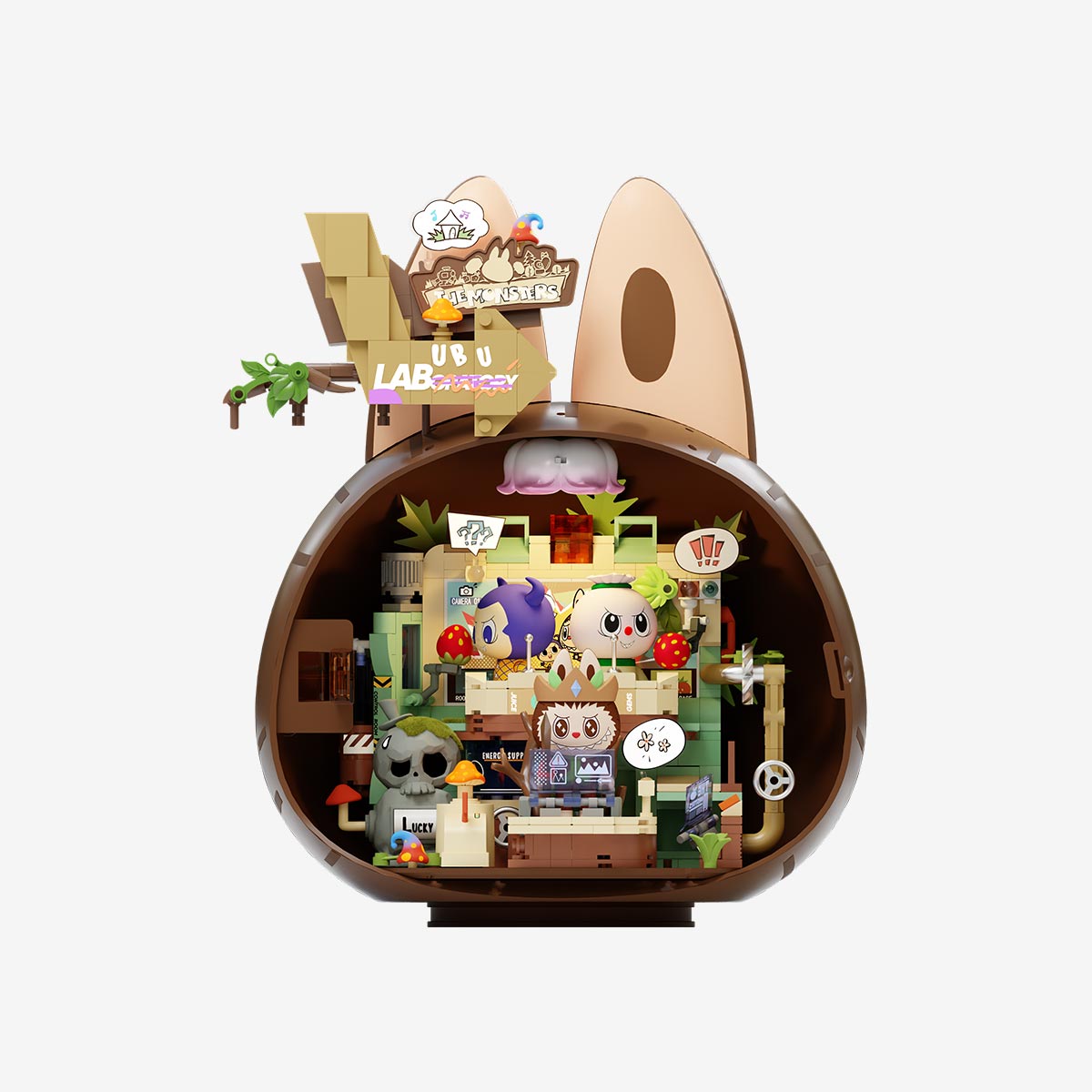 THE MONSTERS Forest Secret Base Series Blocks - POP MART (Hong
