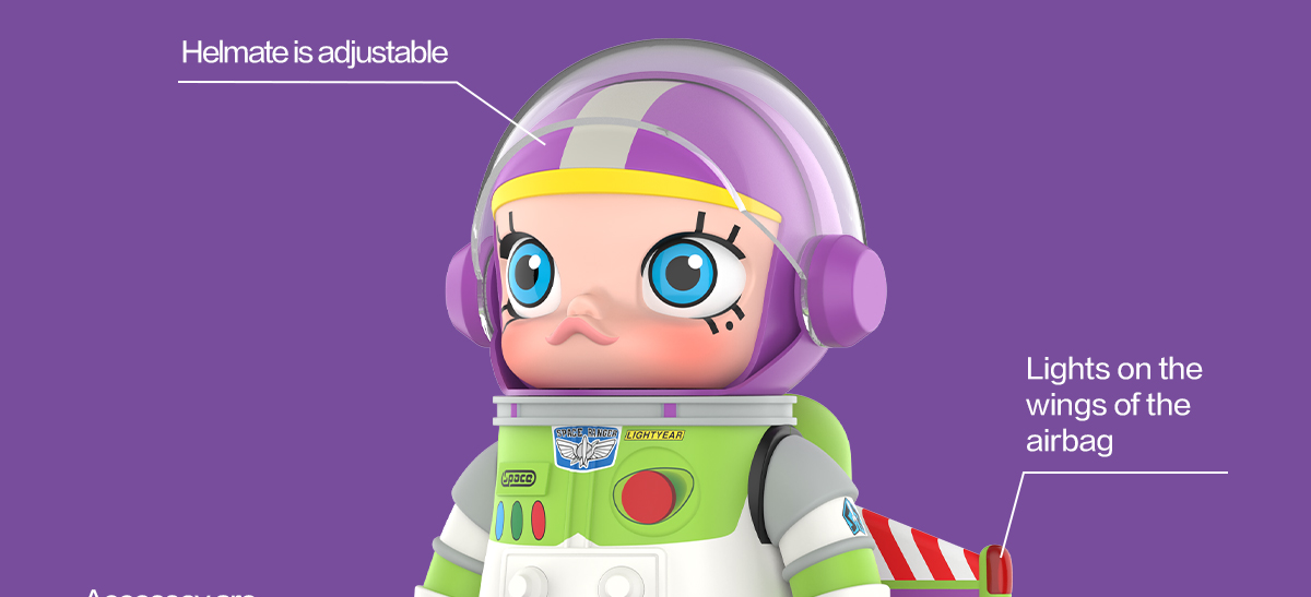 MEGA SPACE MOLLY 400% Buzz Lightyear - POP MART (Hong Kong, China)