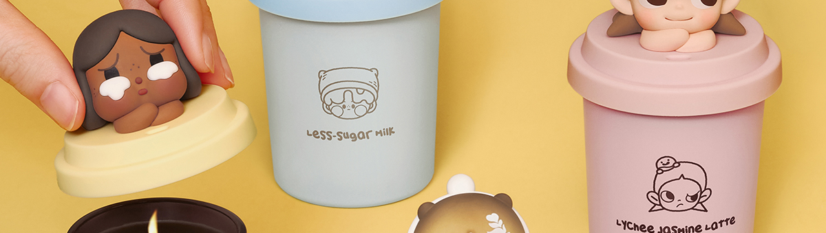 POP BEAN Coffee Factory Series-Scented Candle - POP MART (Hong