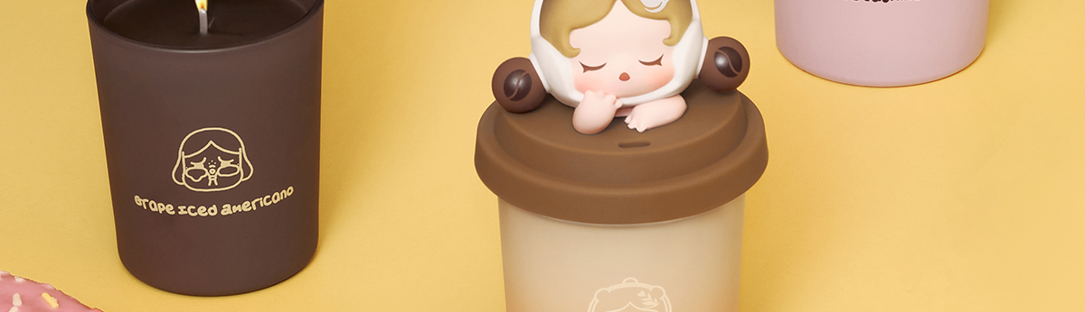 POP BEAN Coffee Factory Series-Scented Candle - POP MART (Hong