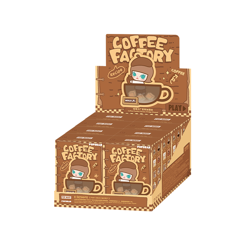 POP BEAN Coffee Factory Series-Fridge Magnet - POP MART (Hong Kong