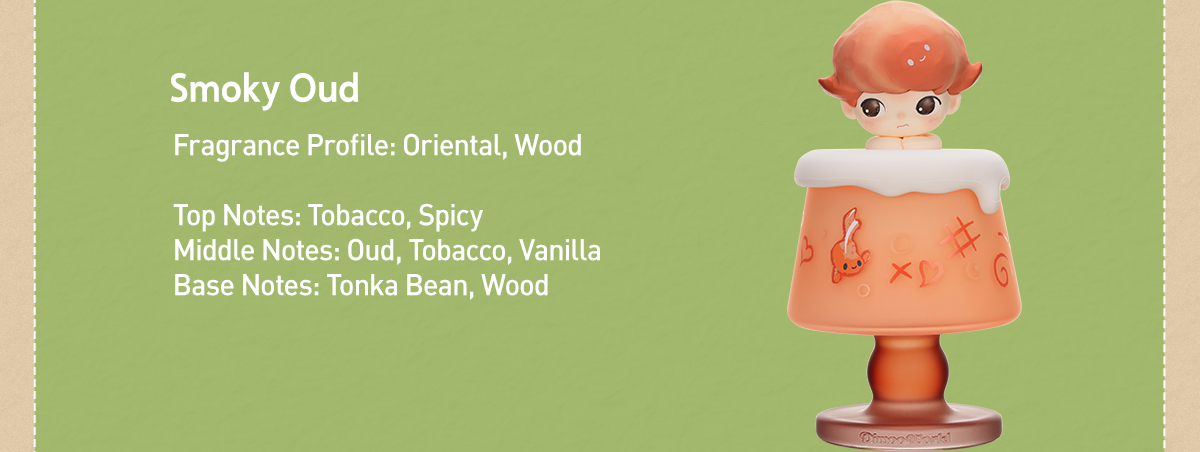 DIMOO キャンドル DIMOO Stories In The Cup Series Sandalwood Incense Burner – TOYSEZ