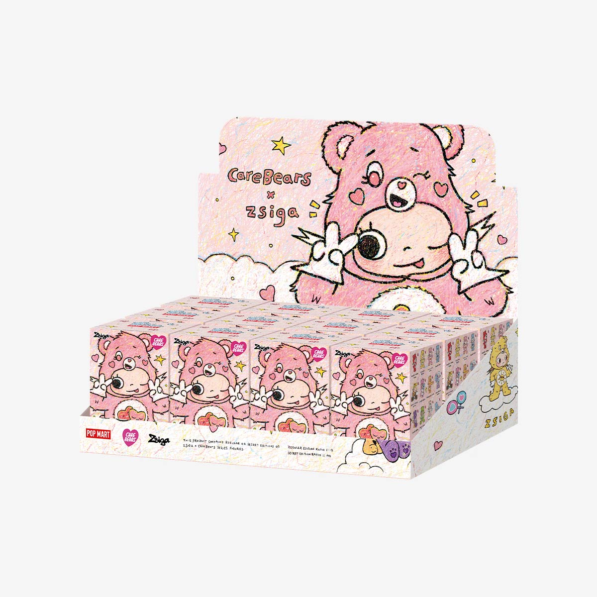 Zsiga × Care Bears シリーズ Zsiga × Care Bears Series Figures - POP MART (Italy)