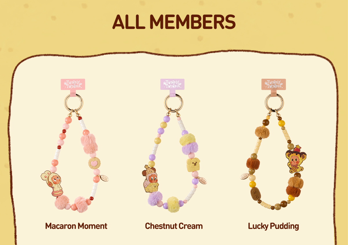 Twinkle Twinkle Savor the Moment Series-Phone Charm Blind Box