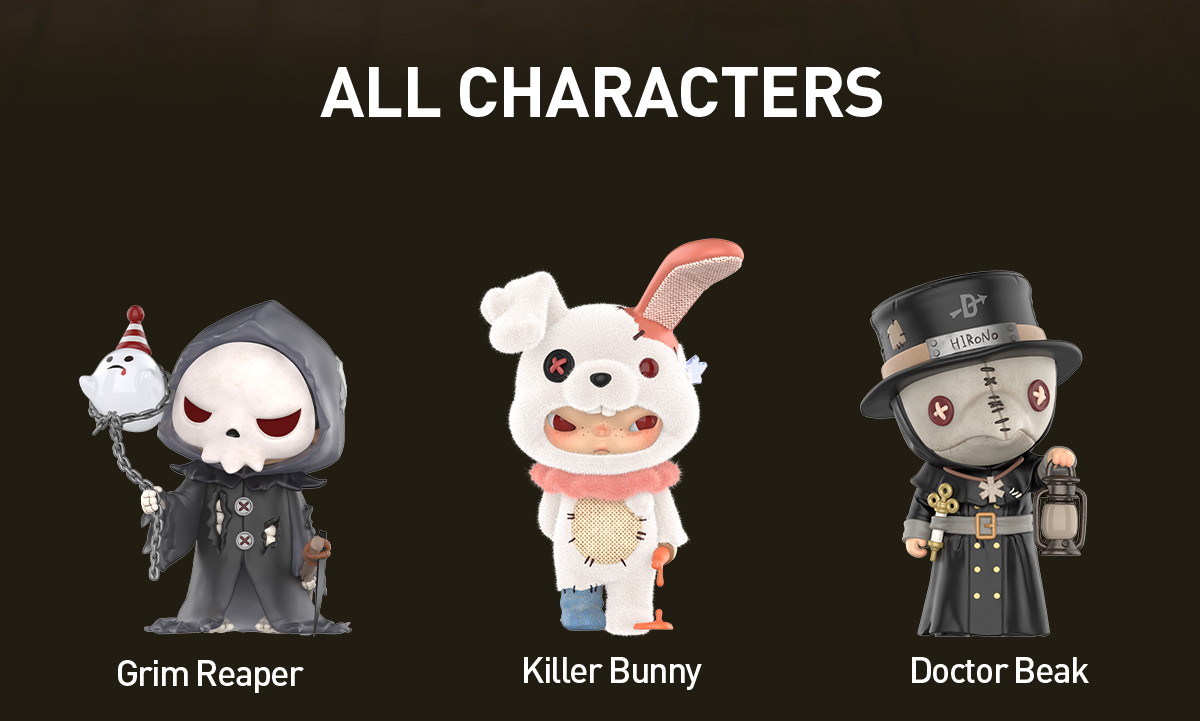 Hirono Monsters' Carnival Series Figures - POP MART (Hong Kong, China)