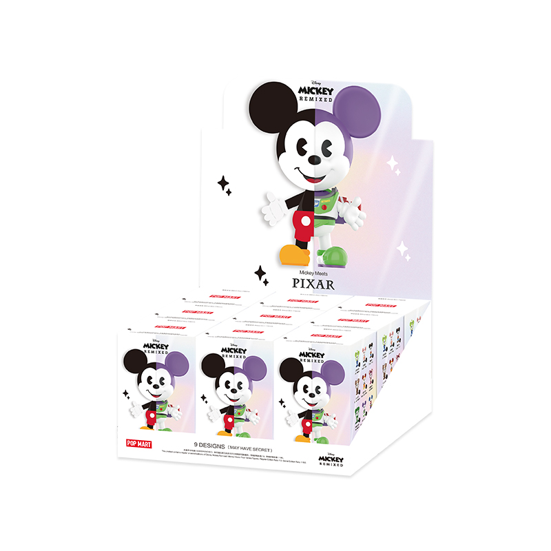 ポップマートDisney Mickey Meets Pixar シークレット Disney(ディズニー) POP MART ポップマート Disney Mickey Remixed