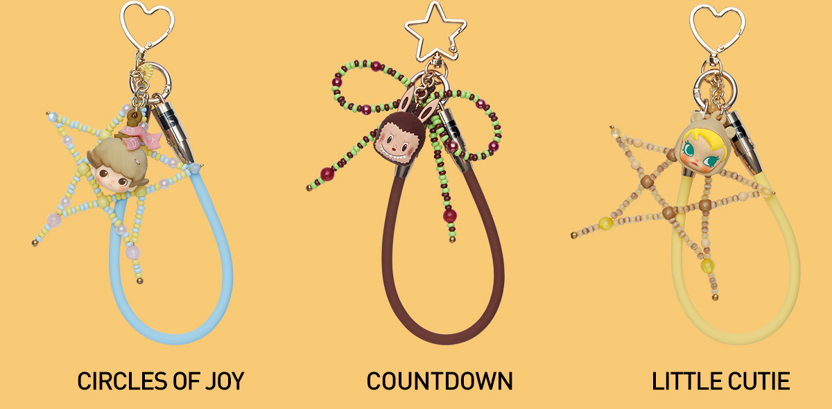 Let's celebrate POP MART 's 15th Anniversry Series-Cable Pendant