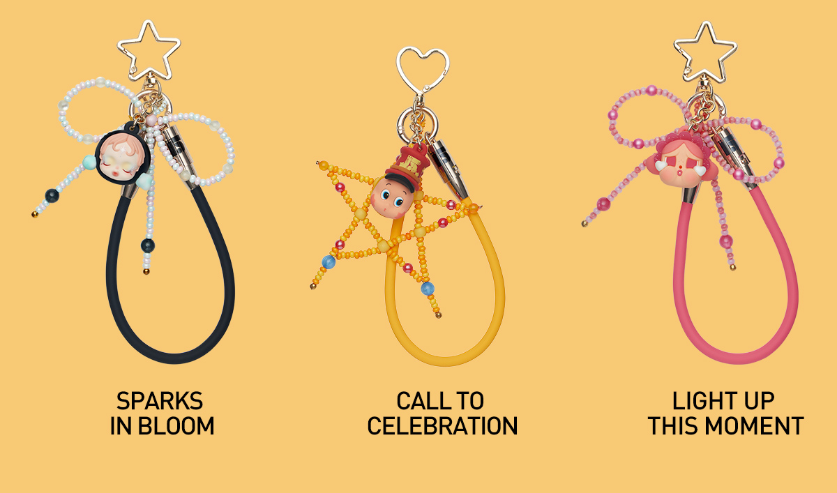 Let's celebrate POP MART 's 15th Anniversry Series-Cable Pendant