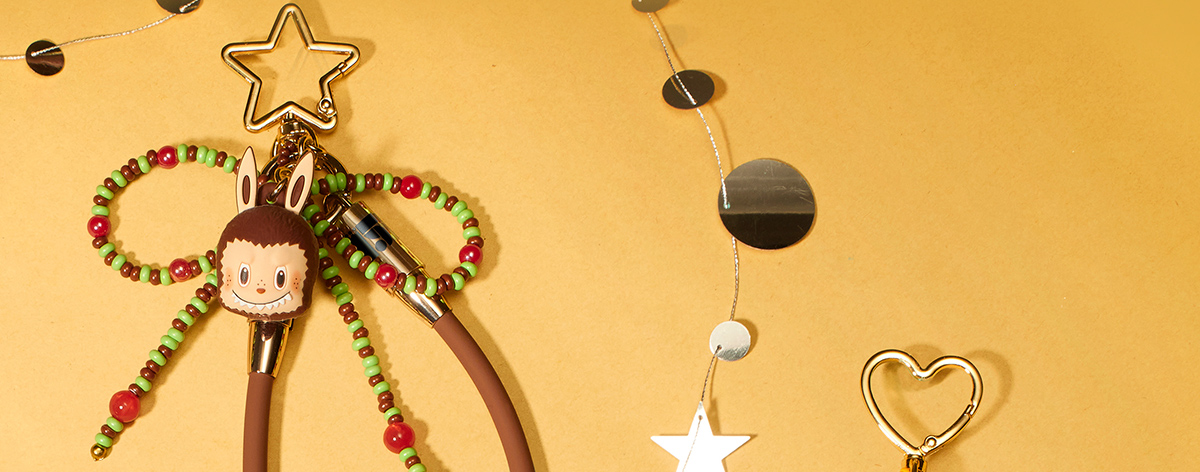 Let's celebrate POP MART 's 15th Anniversry Series-Cable Pendant